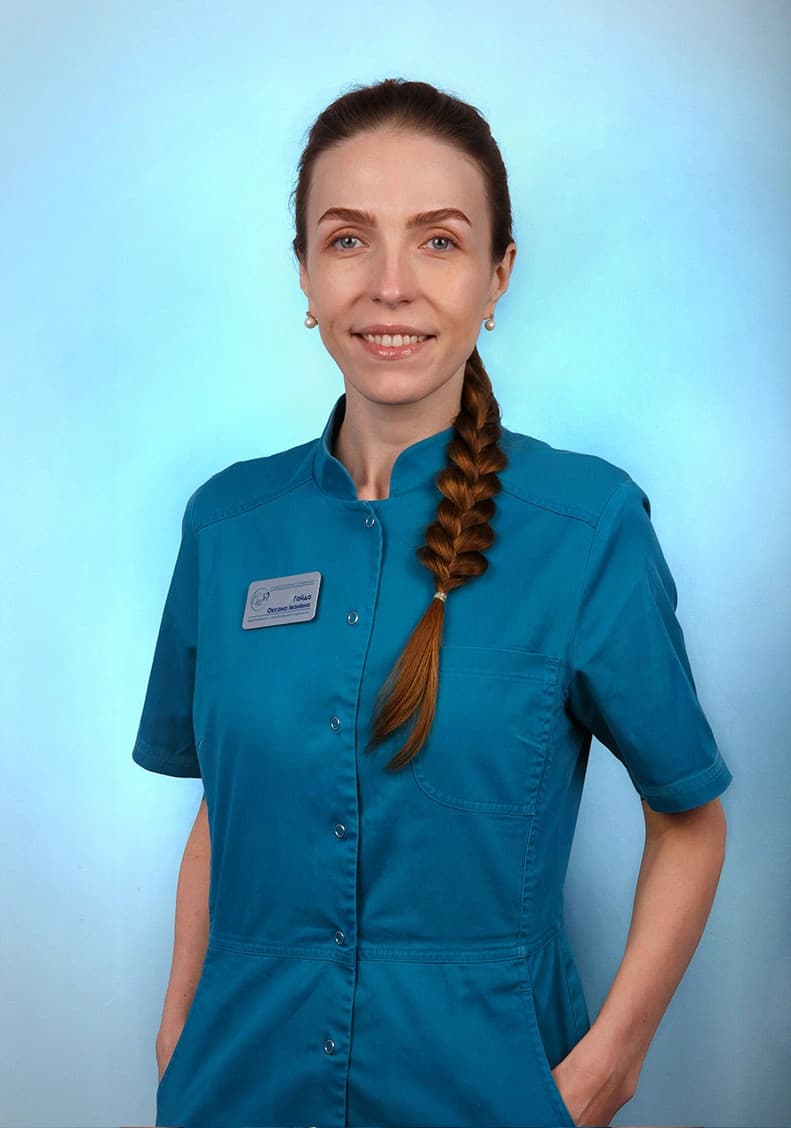 Lekarka z zespołu kliniki doktora Shkipora